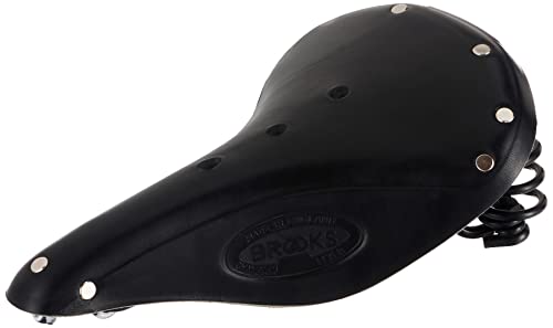 Brooks Herren Flyer Fahrradsattel, schwarz, 280 x 170 mm