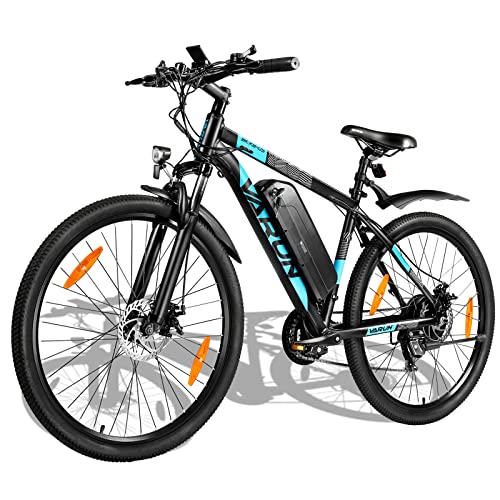 VARUN E Bike Damen Herren E-Mountainbike Aluminiumlegierung 27.5 Zoll Elektrofahrrad mit 250W 48V 13Ah Abnehmbarer Lithium-Ionen-Akku
